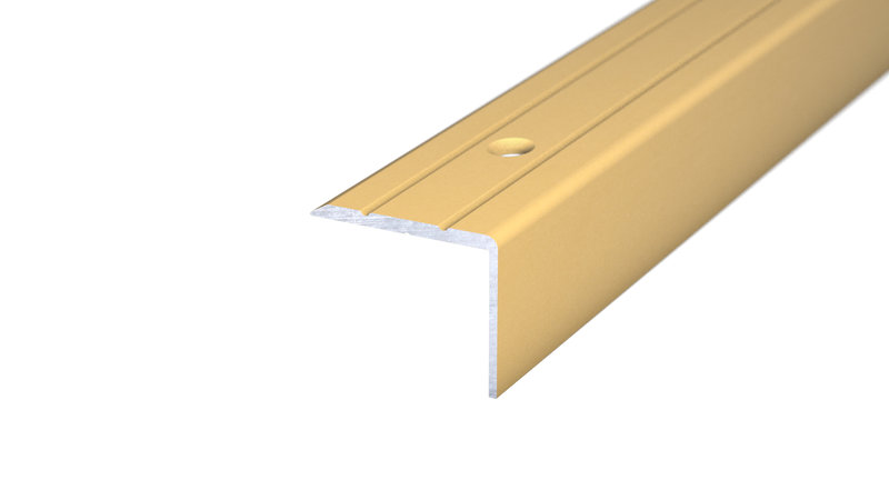 Winkelprofil 24,5 x 20 x 2.700 mm Gold - zum Schrauben