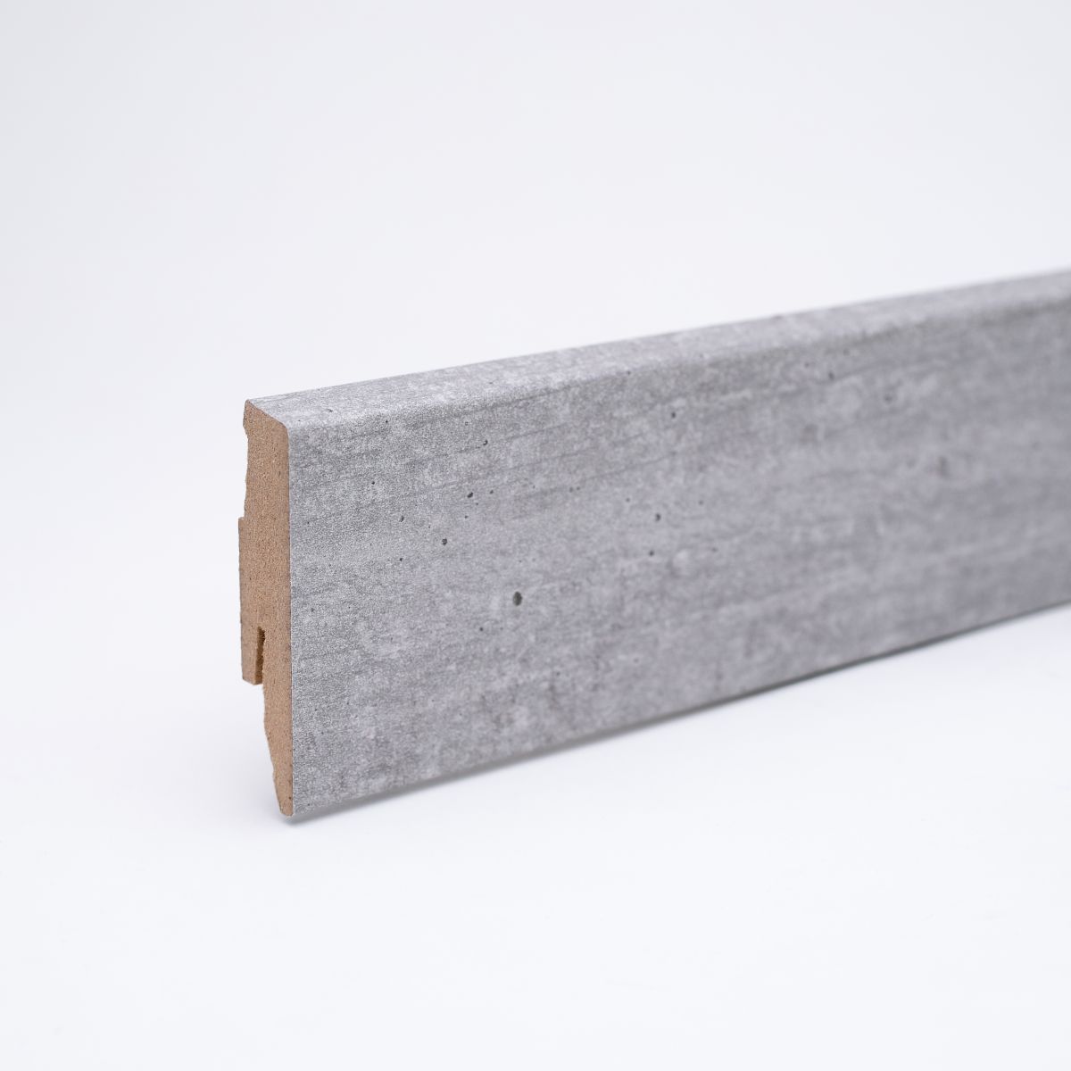 Dekor-Sockelleiste 60mm Betongrau
