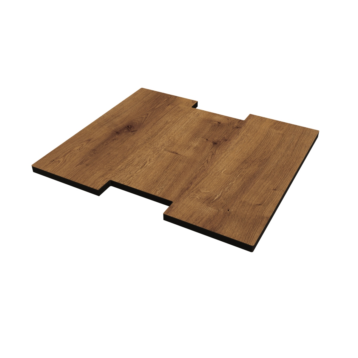 Ablage Cube für Design Raumteiler - Eiche rustikal - Inhalt 2 Stück