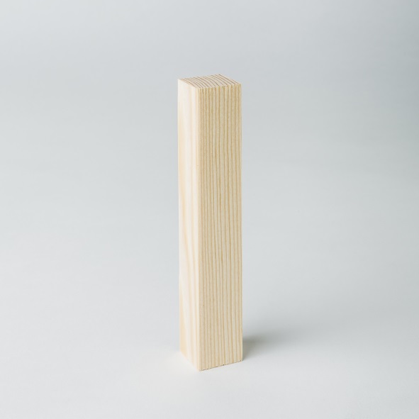 Massivholz Universal-Eckblock Kiefer Roh