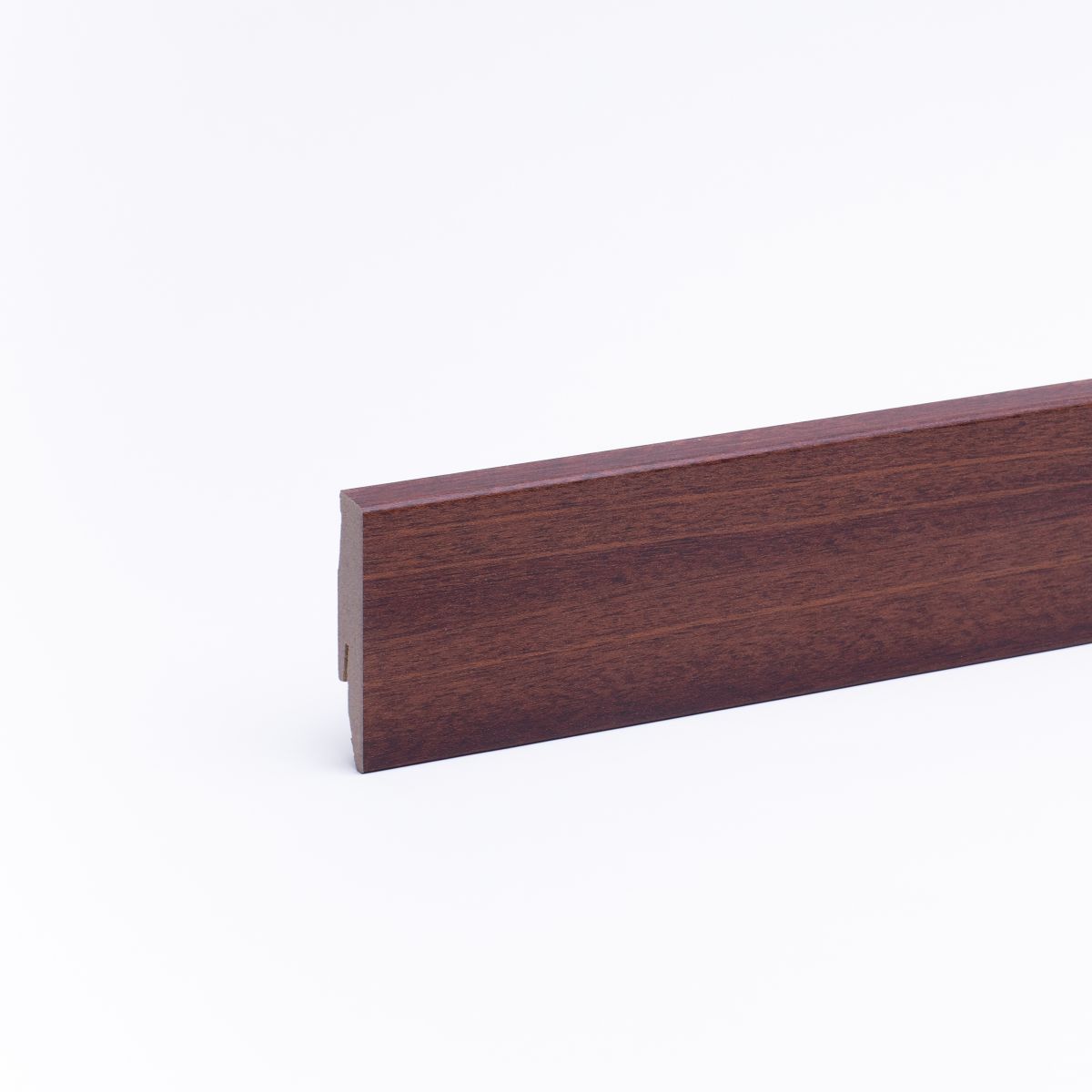 Sockelleiste mit Holzoptik 60mm Merbau
