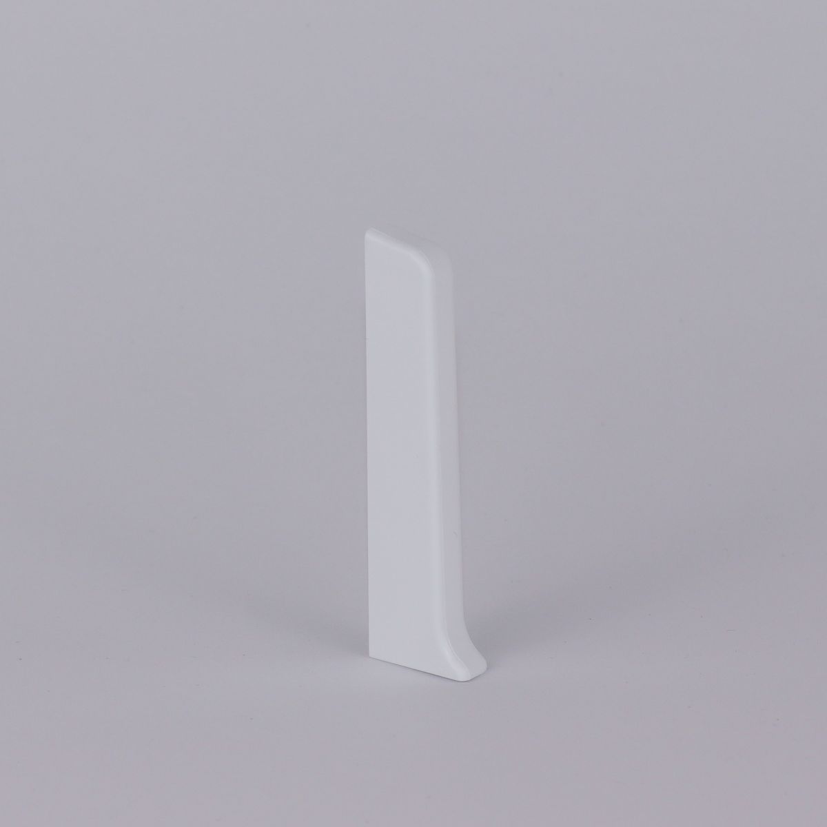 Abschluss links für Duo-Flex 80mm weiß