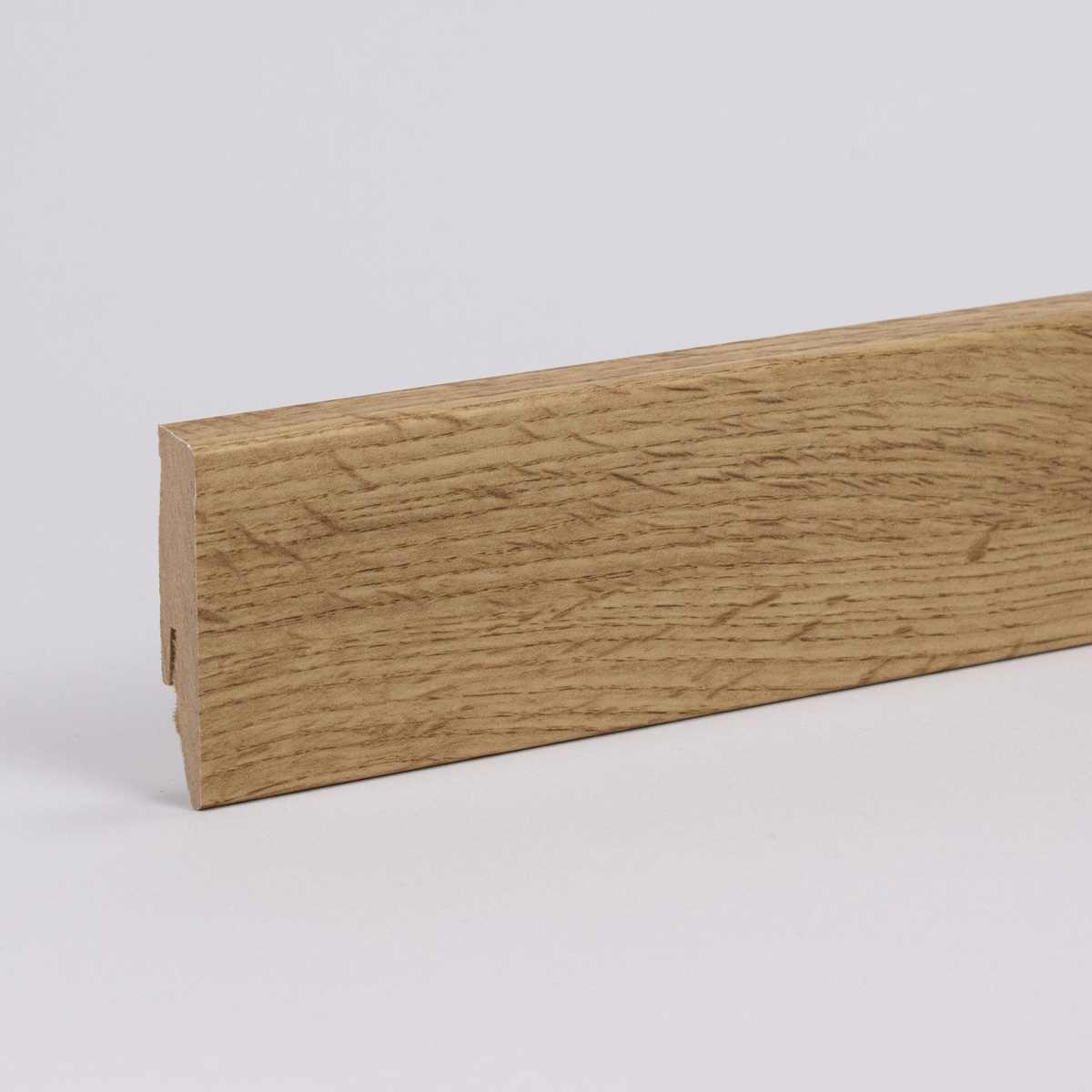 Sockelleiste mit Holzoptik 60mm Wildeiche