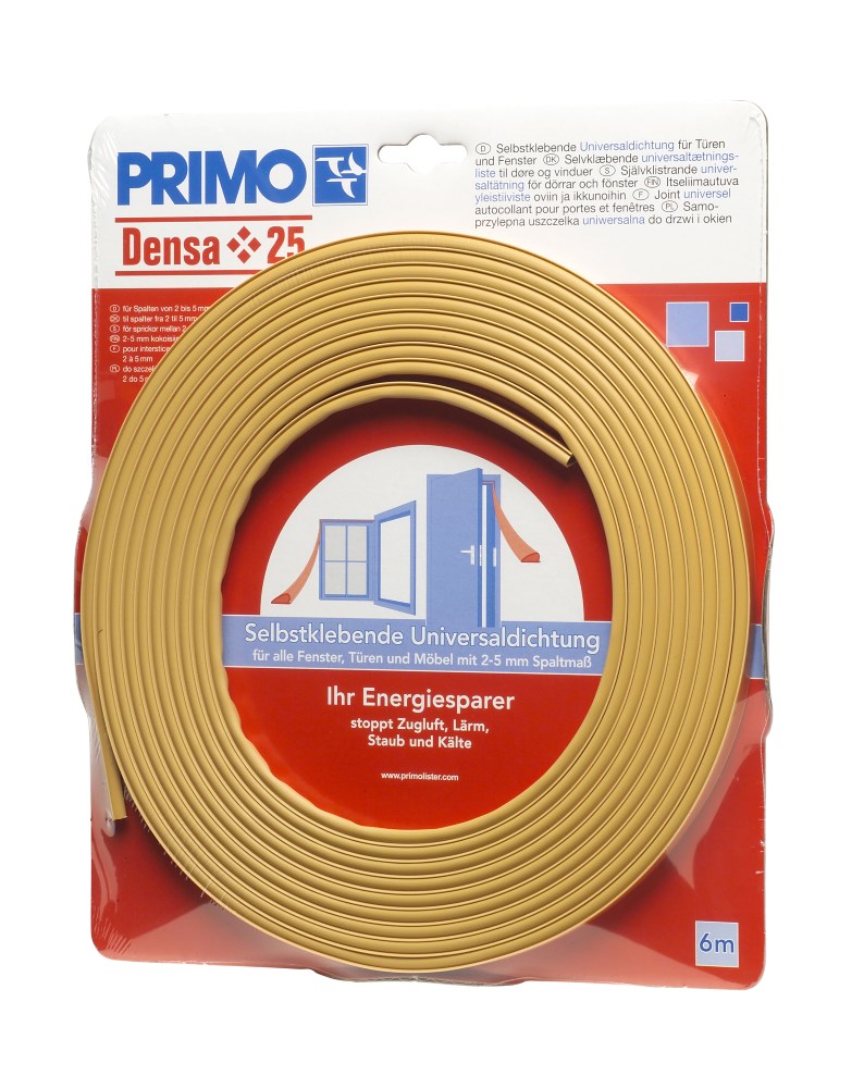 Primo Universaldichtung Densa 25 selbstklebend 2-5 mm - Beige - 6m