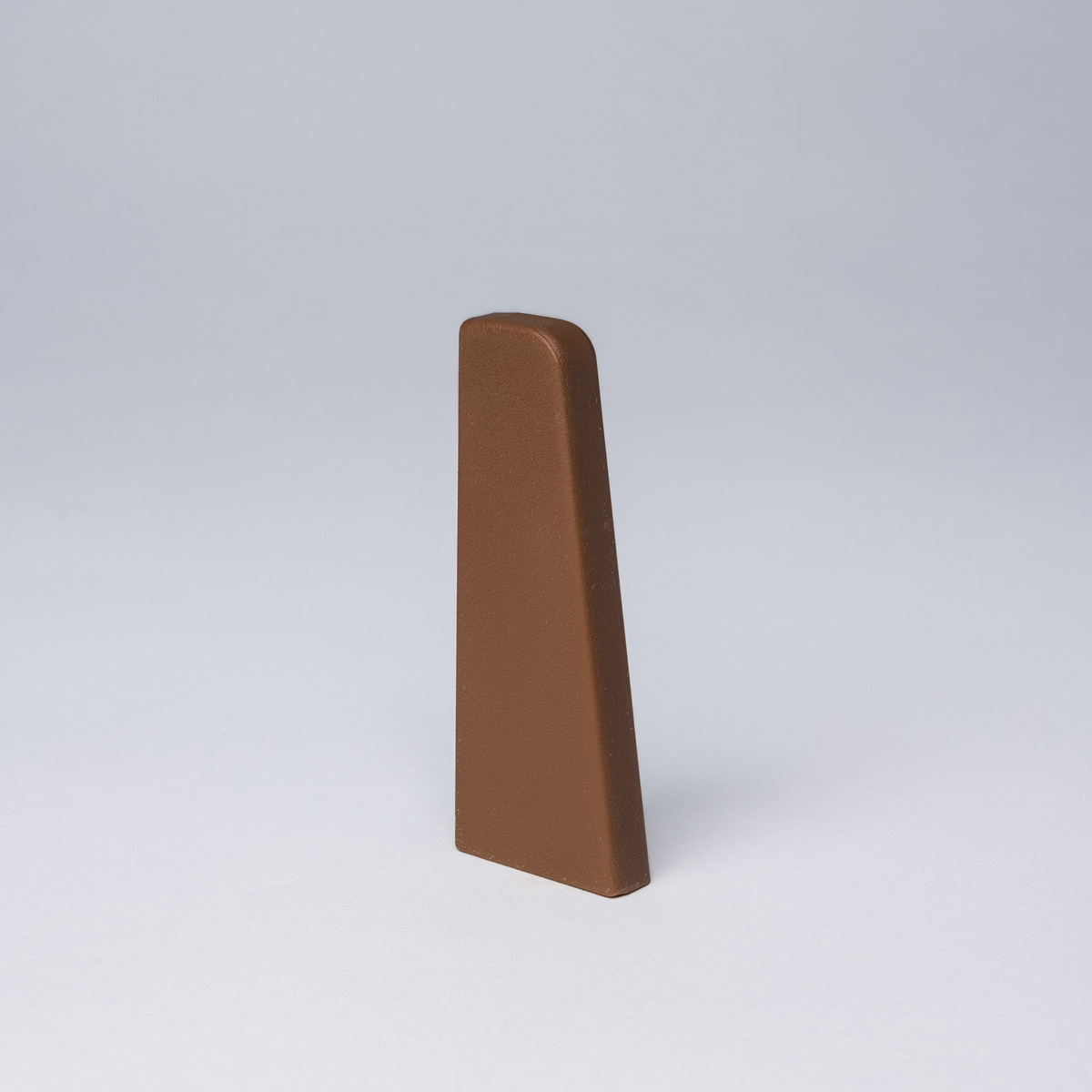 Abschluss links 60mm Nuss / Mahagoni