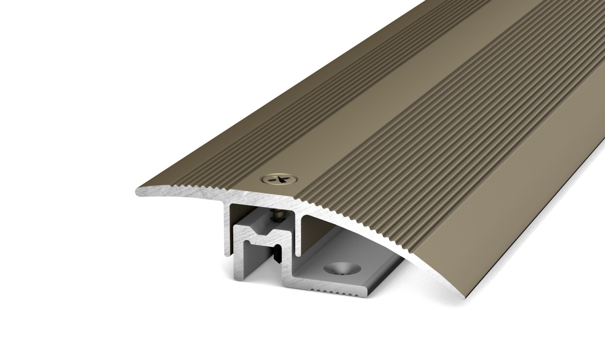 Anpassungsprofil Edelstahl matt - 0,90 m