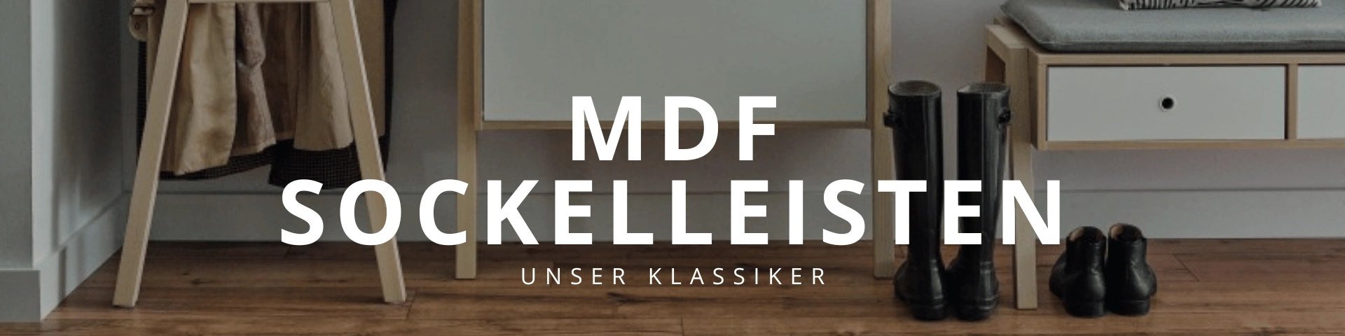 MDF Sockelleisten