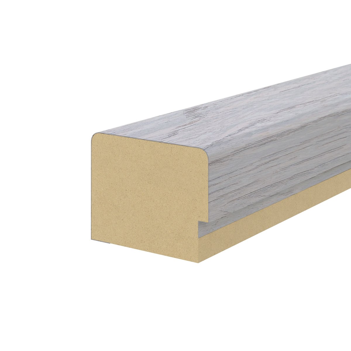 Abschlussleiste für Akustikpaneele 400 x 2600mm -  Eiche Vintage