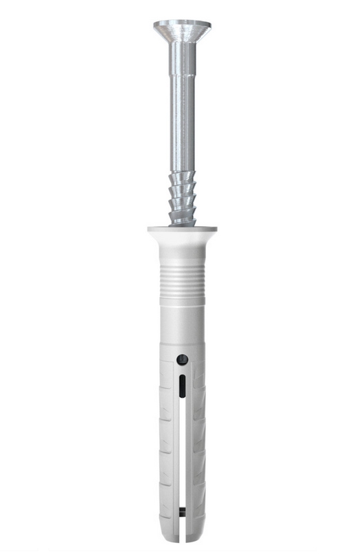 100 Stück fischer Nylon - Nageldübel, 5x50 - vormontiert