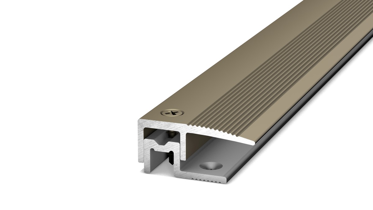 Abschlussprofil Edelstahl matt - 0,90 m