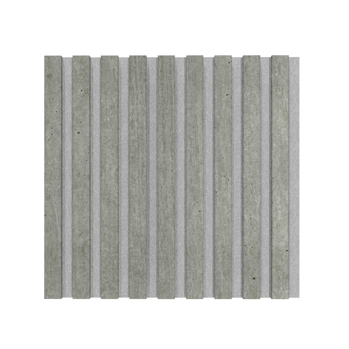 Muster - Beton - Akustikfilz Grau