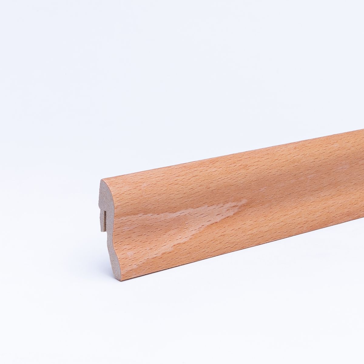 Furnier-Sockelleiste 40mm Buche geölt