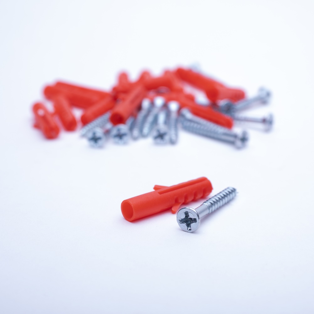 Befestigungs-Set, Silber