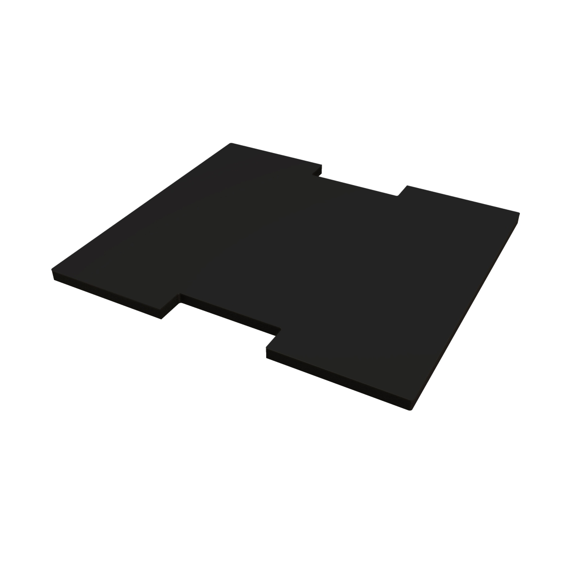 Ablage Cube für Design Raumteiler - Schwarz - Inhalt 2 Stück