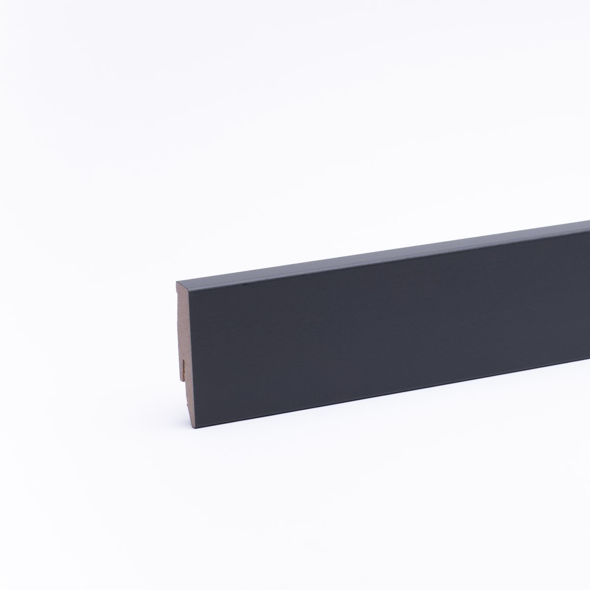 Dekor-Sockelleiste 60mm Grau / Anthrazit