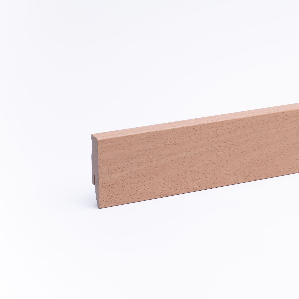 Sockelleiste mit Holzoptik 60mm Buche natur