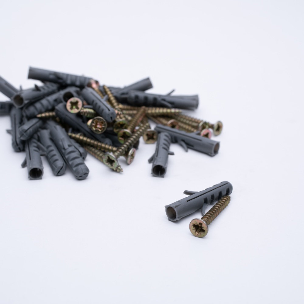 Befestigung-Set (25 Stück Schrauben + Dübel)