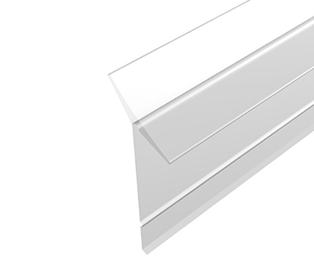 Dichtleiste Nieschenprofil Dichtung für Arbeitsplatte 4,20m verschiedene Farben