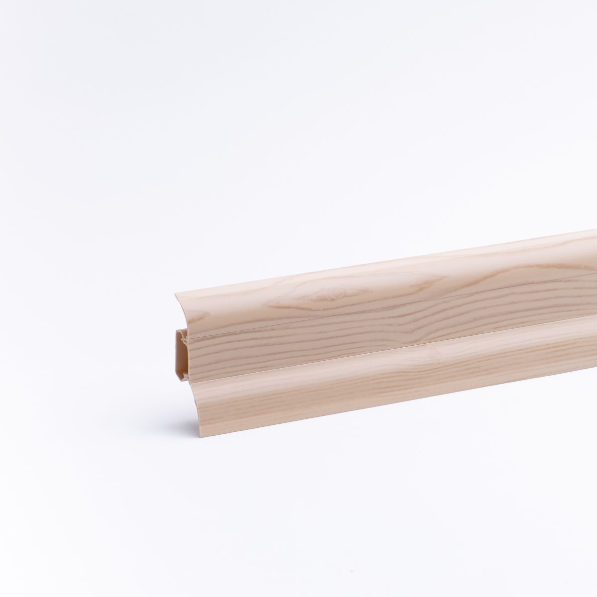 Klemmsockelleiste Duo-Flex 54mm Ahorn