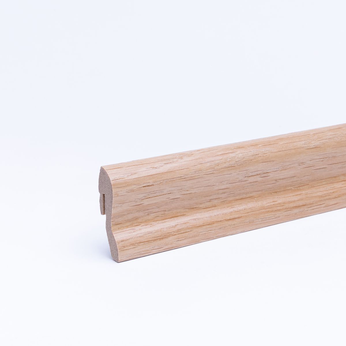 Furnier-Sockelleiste 40mm Eiche gelackt