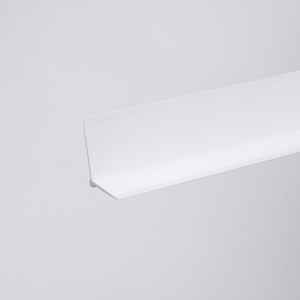 Tapeteneckleiste / Tapetenwinkel - Weiß - 23 x 23 x 2.600mm