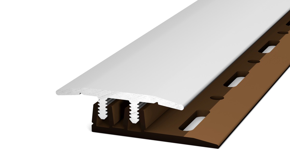 Übergangsprofil für Designböden Silber - 0,90 m