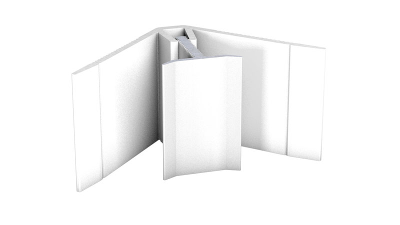 MuraTec Alu-Innenwinkel, Silber - für Belagstärken 6,0 - 9,0 mm