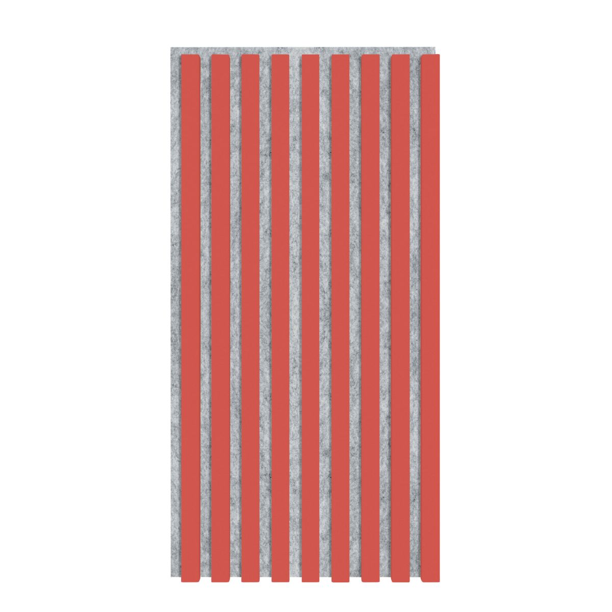 Akustikpaneel 800 x 400 mm Coral - Akustikfilz Grau - Wandverkleidung