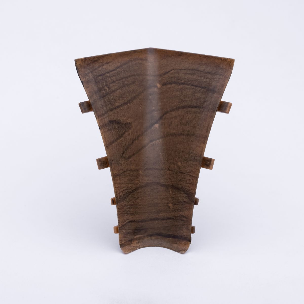 Innenecke für Duo-Soft Flexleiste 65 mm Nussbaum