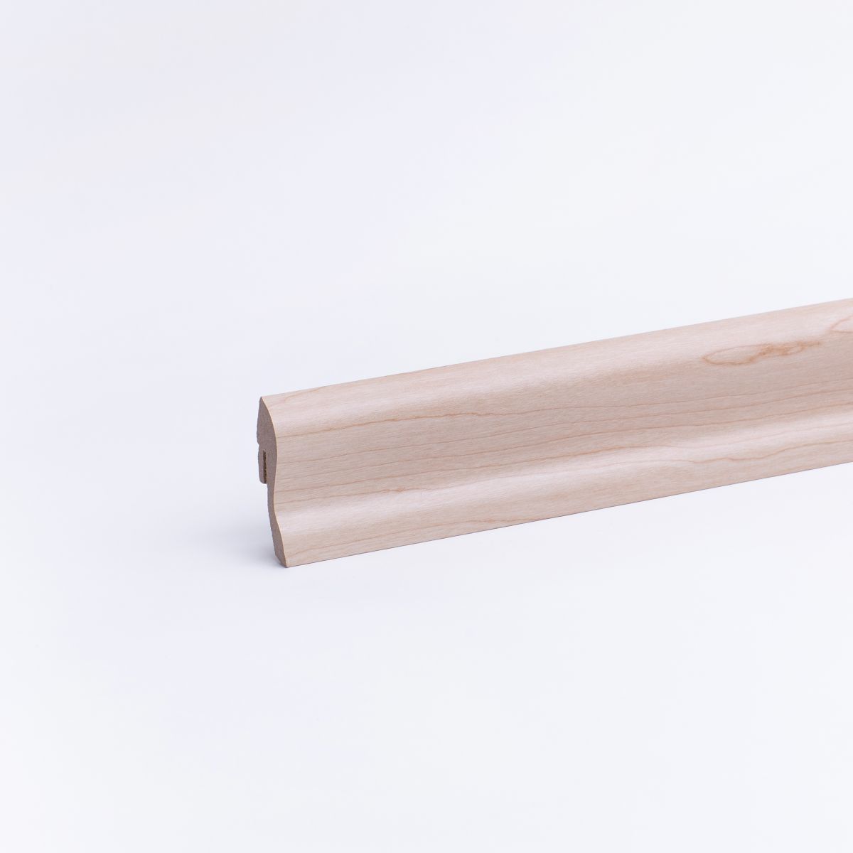 Sockelleiste mit Holzoptik 40mm Ahorn natur