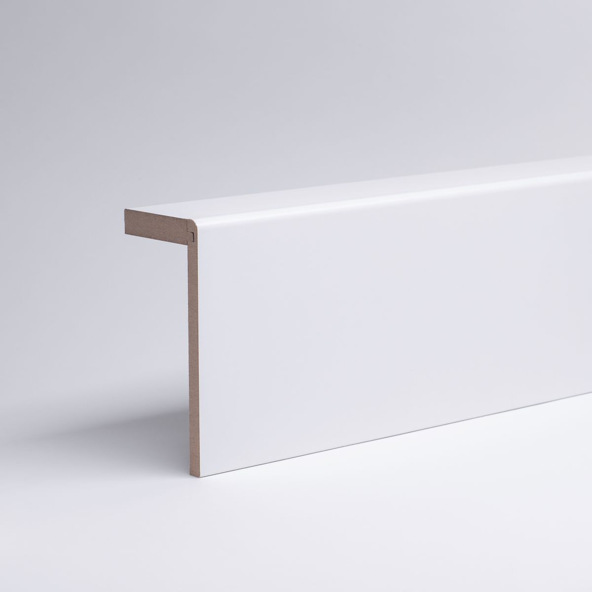 Heizungsrohrverkleidung- / Rohrabdeckleiste 120 mm, Weiß